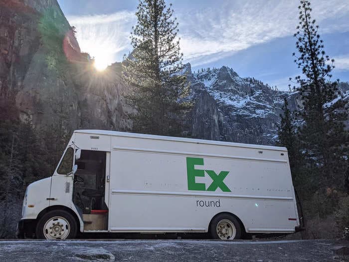 An Army veteran bought a FedEx van for $3,000 and turned it into a tiny home on wheels
