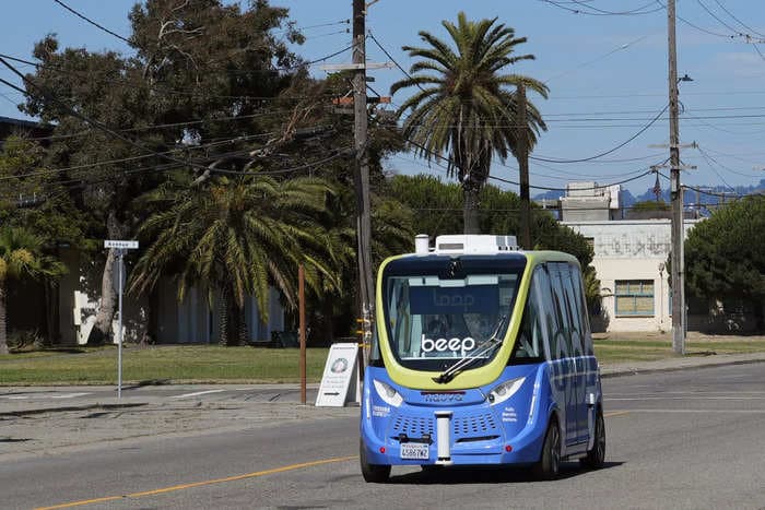As well as 24-hour robotaxis, San Francisco now has a driverless bus service too