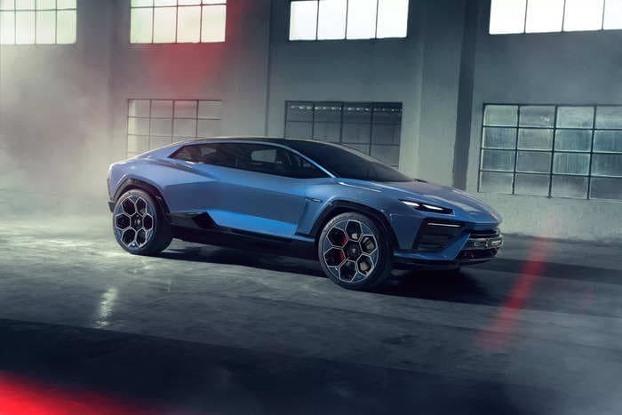 Lamborghini's first electric car is a badass 4-seater with over 1,000 horsepower