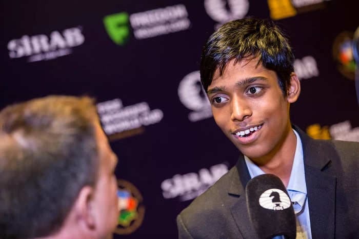 World Cup chess: Praggnanandhaa shocks Caruana, meets Carlsen in final