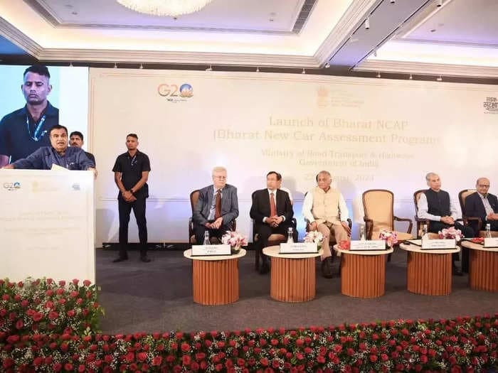 Nitin Gadkari launches Bharat NCAP, India's car crash test programme