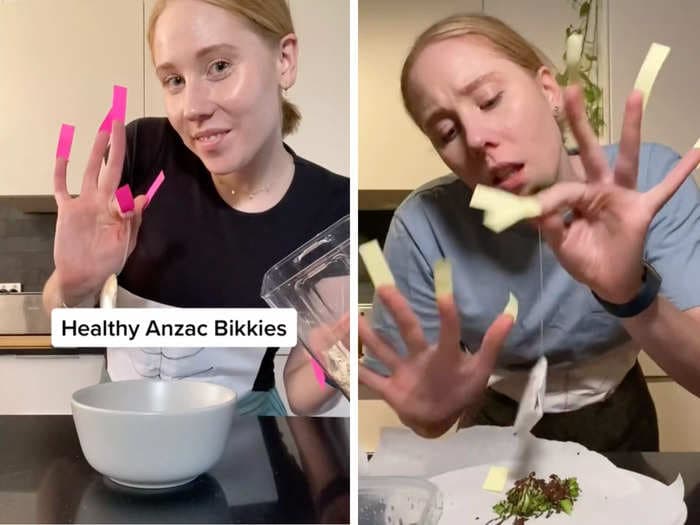 A teacher is using her experience with an eating disorder to call out online diet culture tropes using comedy — and going viral in the process
