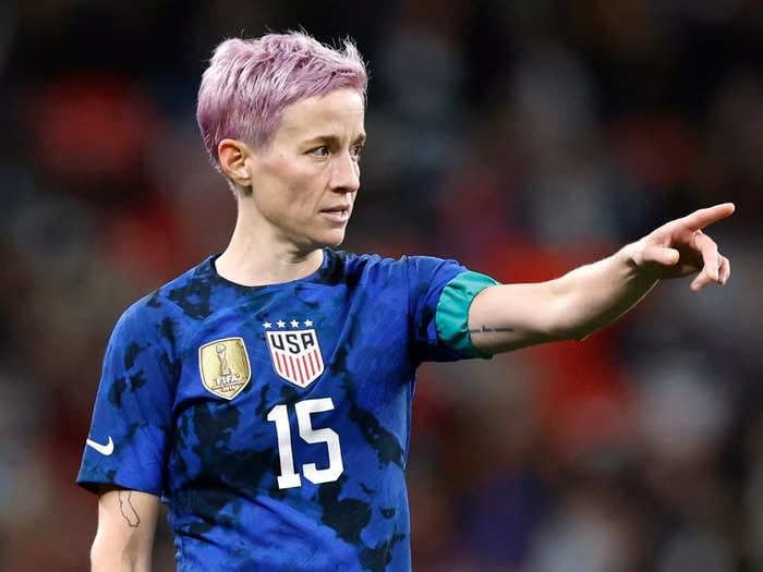 Megan Rapinoe says haters on the right have been waiting half a decade for the US women's soccer team to fail in the World Cup
