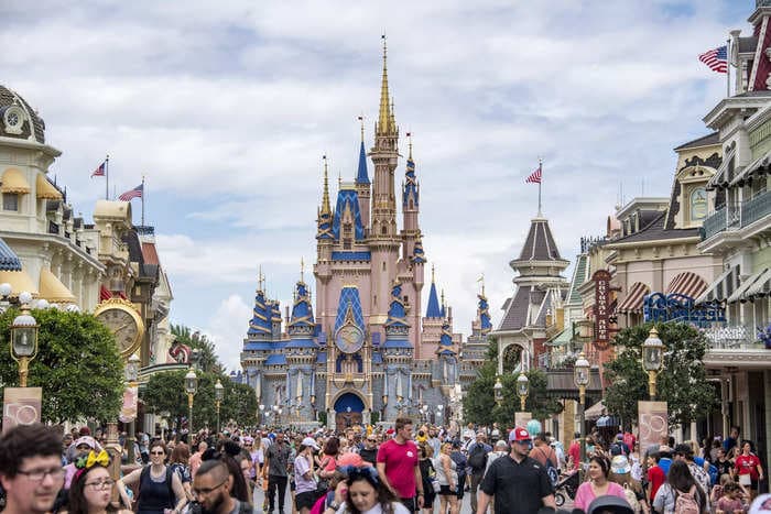 A woman revealed where service dogs are kept at Disney World when they can't join their owners on rides