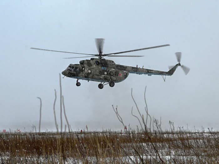 A Russian helicopter crew freaked out, tried to run, and was killed after realizing their captain had defected to Ukraine, official says