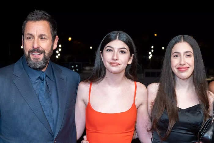 Meet Adam Sandler's wife and two daughters, who star in his new movie 'You Are So Not Invited to My Bat Mitzvah' 