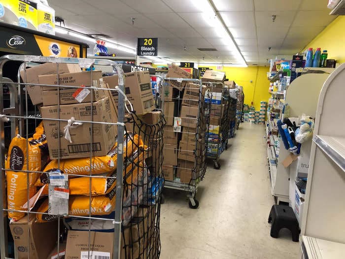 Dollar General's messy stores are haunting the retailer as it takes a $95 million hit on inventory markdowns and deploys 'smart teams' to clean up