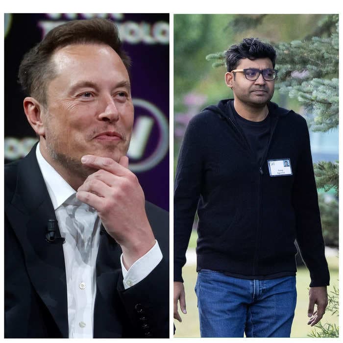 Elon Musk met then-Twitter CEO Parag Agrawal for a secret dinner in 2022 and said Agrawal was not the 'fire-breathing dragon' the platform needed