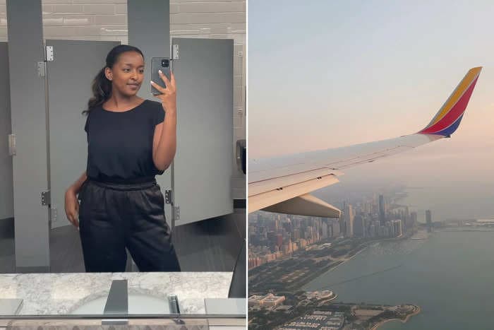 This grad school student works full-time in New York and spends $500 a week on airplane tickets to attend class in Chicago. Here's how she manages her time and still makes TikToks.