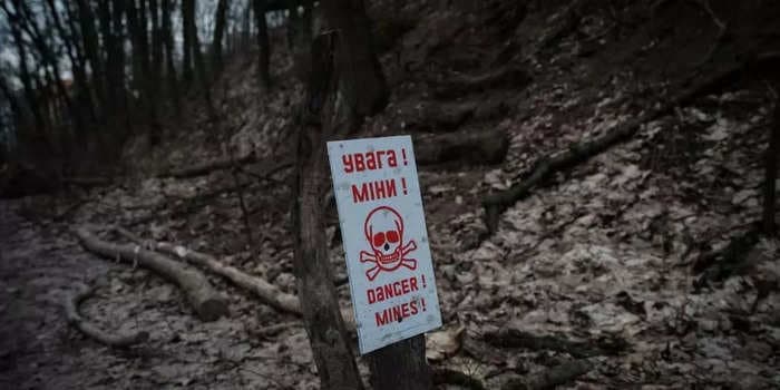 Russia's new 'sea of fire' tactic makes it even more treacherous for Ukraine to clear minefields, report says