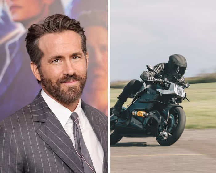 Ryan Reynolds says his $120K electric motorcycle makes him feel like Superman – and he's sparked a surge of interest in its English maker
