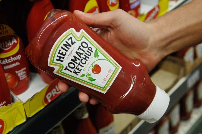 People on TikTok can't get over this woman's hack for getting every last drop of ketchup out of a Heinz bottle