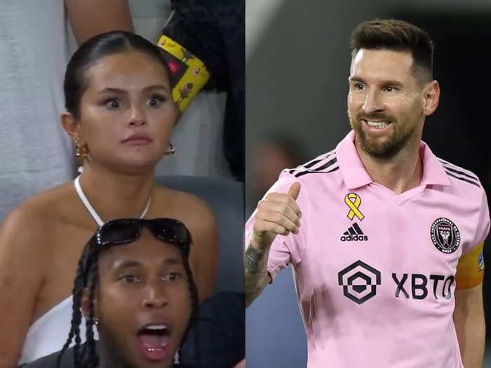 Lionel Messi's first MLS game in LA brought out the Hollywood stars