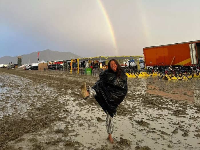 This was my 5th Burning Man. The flooding, mud, and fear of being trapped made it my best ever.