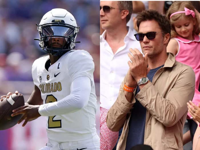 Tom Brady sent an inspirational message to Deion Sanders' son after he led Colorado to huge upset win