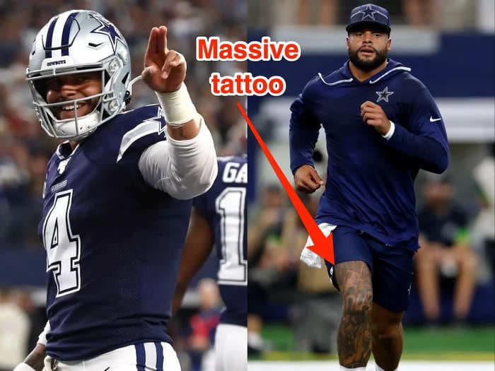 Dallas Cowboys quarterback Dak Prescott got sedated for over 10 hours for a tattoo — and he didn't tell his coaches he was going to be knocked out for so long