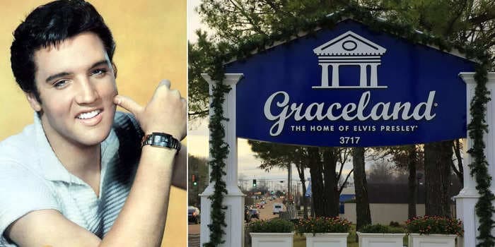 A guy jumped into the pool during a tour of Graceland and people can't decide if Elvis Presley would have loved or hated the stunt