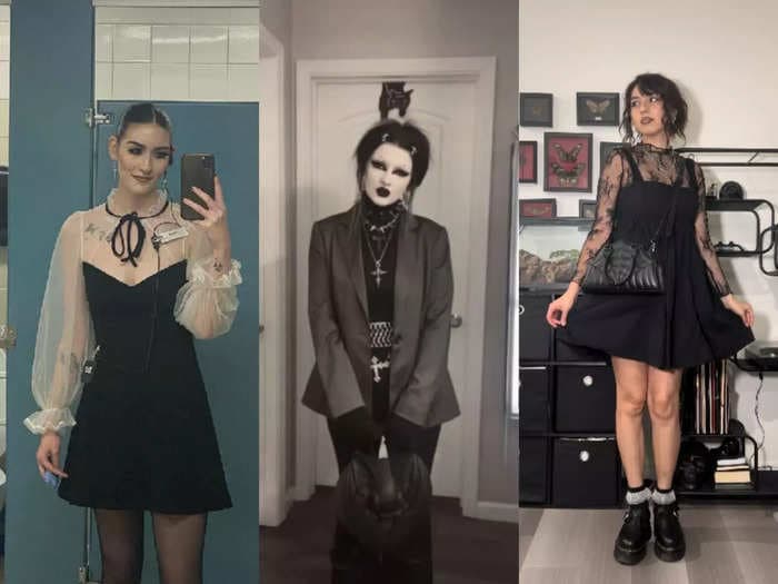 'Corporate goths' are wearing their fishnets and eyeliner to work — and they're not apologizing for expressing themselves