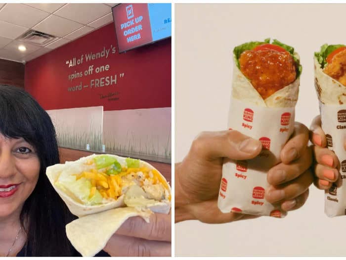 Burger King and Wendy's are trying to start the chicken wrap wars. But their messy meals made us yearn for the return of McDonald's iconic snack wraps.