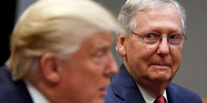 Mitch McConnell told Mitt Romney that Trump is an 'idiot' who 'doesn't think when he says things:' book