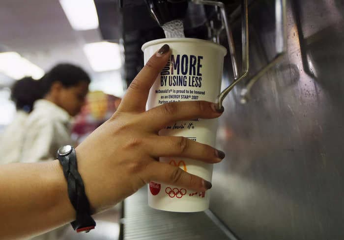 McDonald's fans are mourning the loss of self-serve soft drinks, saying it's the 'end of an era' and a 'tremendous loss'