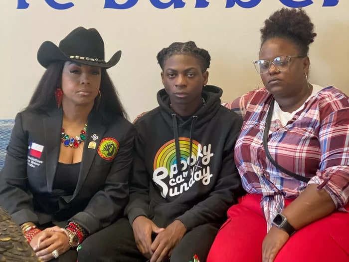 A Black student was suspended over his locs hairstyle. Now his family is threatening to call Child Protective Services on the Texas school.