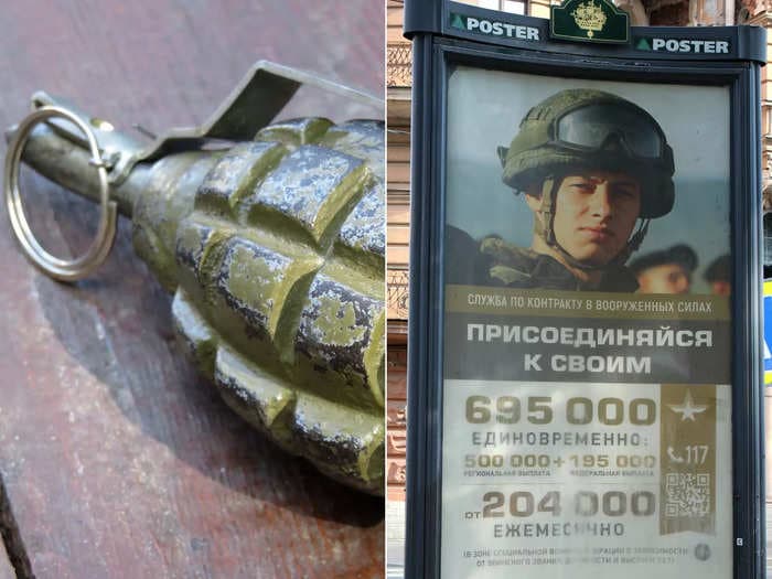 3 Russian soldiers on a supply run were blown up by a grenade when they had a barbecue, got drunk, and started arguing: local reports