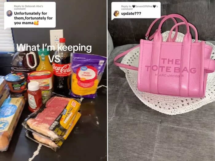 A woman is sharing the wild amount of fresh produce, snacks, and alcohol she says Airbnb guests leave behind, and it looks like enough groceries to last weeks