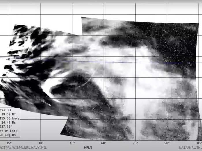 A NASA probe got slammed by a massive eruption from the sun &mdash; and caught it all on camera