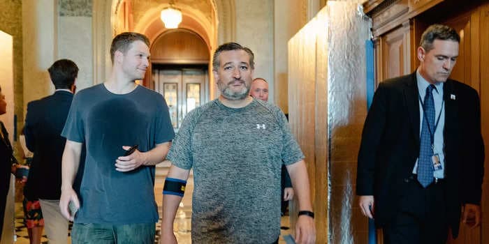 Ted Cruz, known to wear workout clothes to votes, isn't outraged about the Senate's new dress code