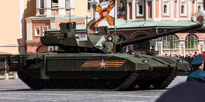 The new T-14 tank Russia has been bragging about? We haven't seen it 'a single time,' Ukraine's military intel chief says