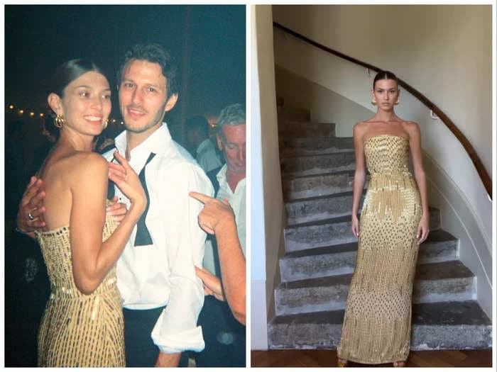 A creator rewore her $60 thrifted wedding after-party dress a year later, and encourages other brides to do the same