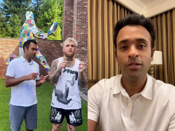Apparently Jake Paul is responsible for bringing GOP presidential candidate Vivek Ramaswamy to TikTok
