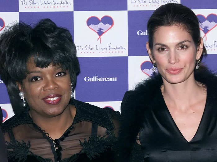Cindy Crawford calls Oprah out for making her feel like 'chattel' during a 1986 interview: 'That was so not OK'