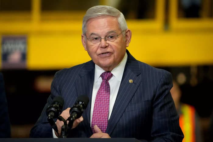 Bob Menendez is rejecting the wave of calls for him to resign after his federal indictment, arguing that 'some are rushing to judge a Latino and push him out of his seat'