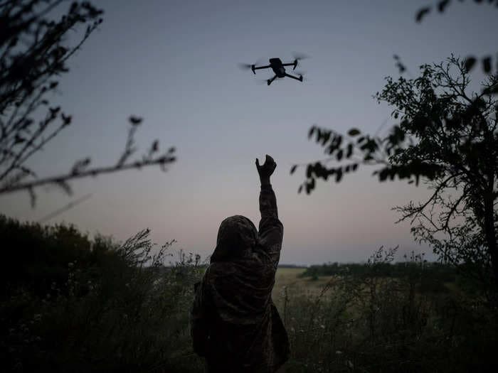 Ukraine's 'army of drones' are bombarding Putin's forces, hitting a record 205 pieces of Russian military equipment last week, official says