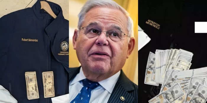 Menendez says the cash found in his home was from his 'personal savings account' which he kept for 'emergencies' due to his family 'facing confiscation in Cuba'