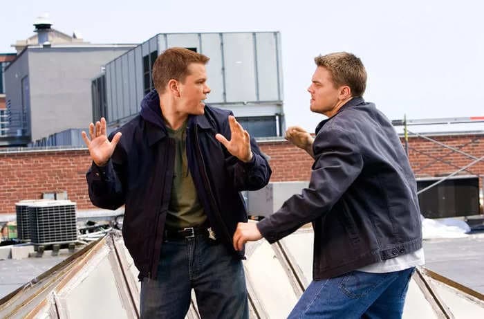 Martin Scorsese says the studio behind 'The Departed' wanted either Leonardo DiCaprio or Matt Damon's character to live so they could make a franchise