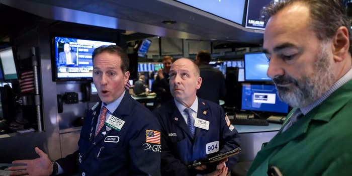 US stocks climb as bond yields slip from 16-year highs