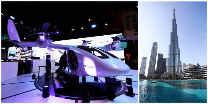 Dubai is hoping to launch a fully operational flying taxi service by 2026