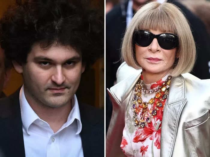 Anna Wintour's furious staff said Sam Bankman-Fried would 'never step foot in fashion again' after he snubbed her Met Gala invite