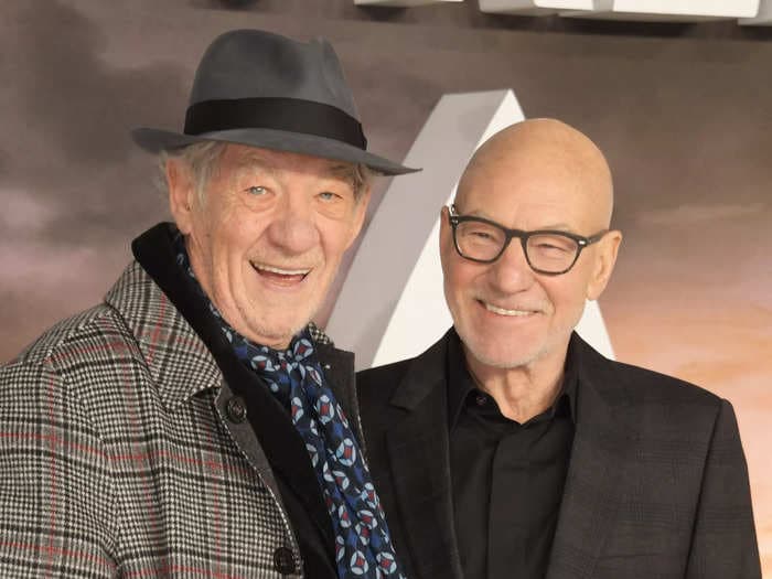 Ian McKellen told Patrick Stewart not to take his iconic 'Star Trek' role and stay in theater: 'You can't throw that away to do TV'