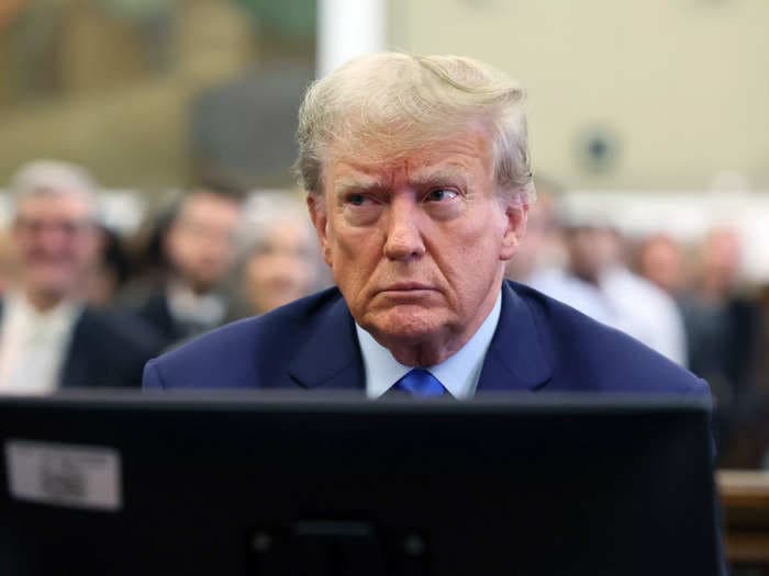 The judge in Donald Trump's civil fraud trial was caught mugging for the camera and now he's been turned into a meme