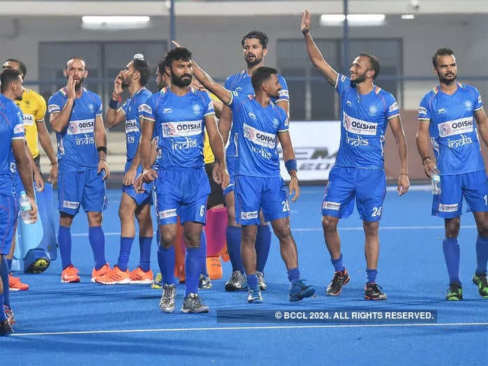 Indian men's hockey team wins gold medal at Asian Games with 4-1 win over Japan, qualifies for Paris Olympics.
