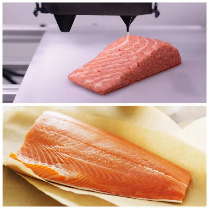 3D-printed vegan salmon hits the European market 