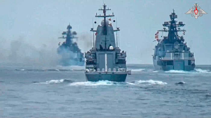 Russia has 'clearly lost its control' over the Black Sea with its navy moving to safer ports, expert says