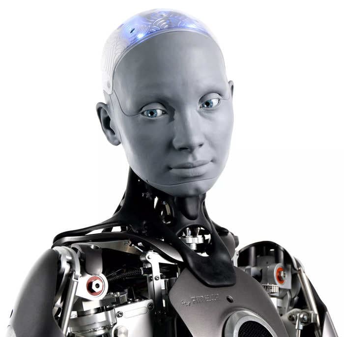 An advanced humanoid robot says it can simulate dreams to help it learn about the world