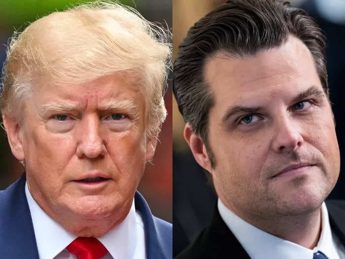 Historian says Trump has been 're-educating' his followers to embrace violence and that Matt Gaetz is now doing the same