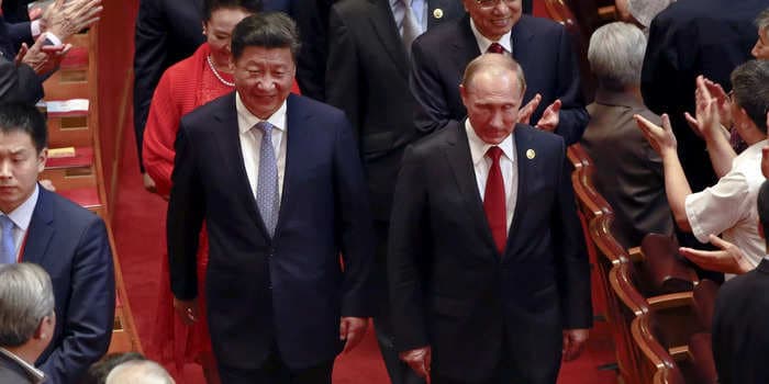 China's economic partnership with Russia is so lopsided that Putin needs the help of the US — but he'd never admit that, think tank says