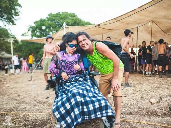 A disabled Israeli teenager with muscular dystrophy is a hostage held by Hamas in Gaza after she was abducted from the Supernova music festival